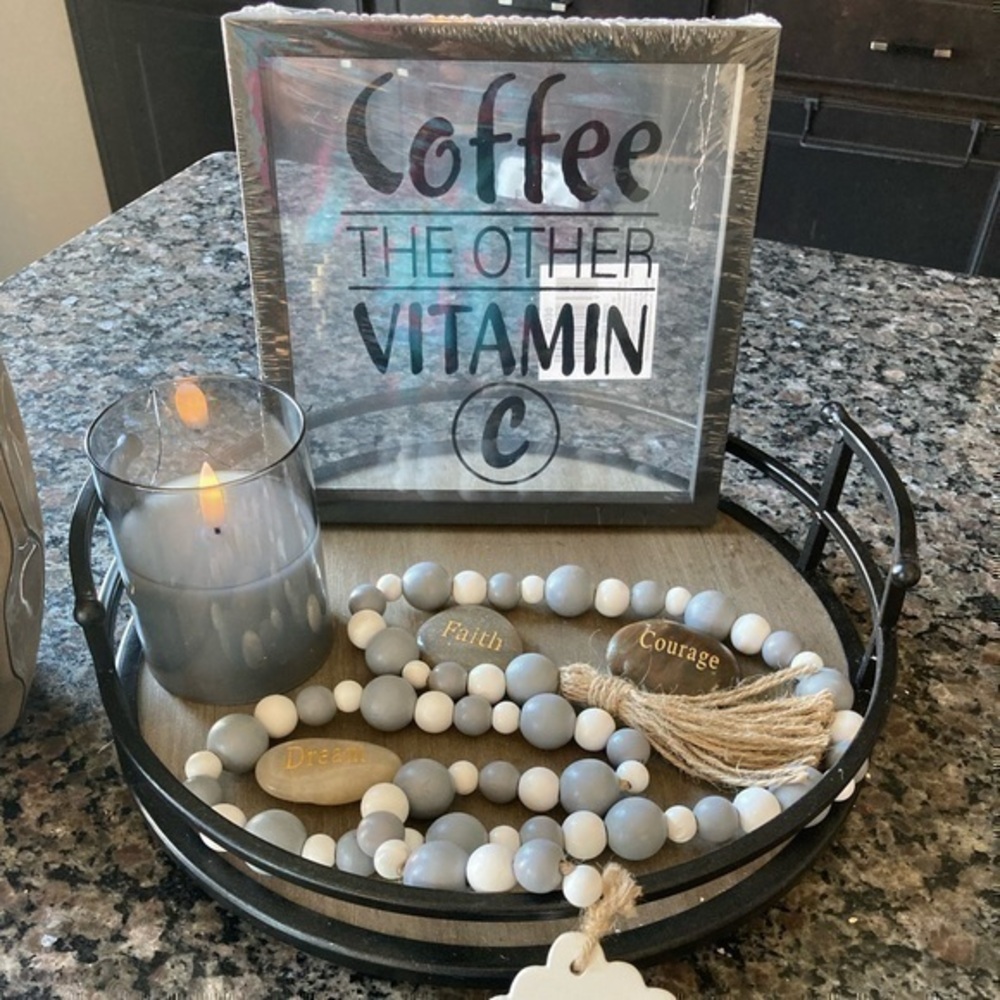 💋 Home 🏡 accent Coffee office wall art picture frame humor NEW